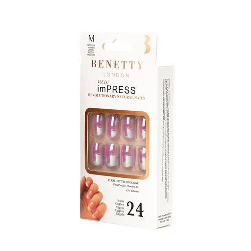 [F15-10-ap] PURPLE SHYNESS NAILS