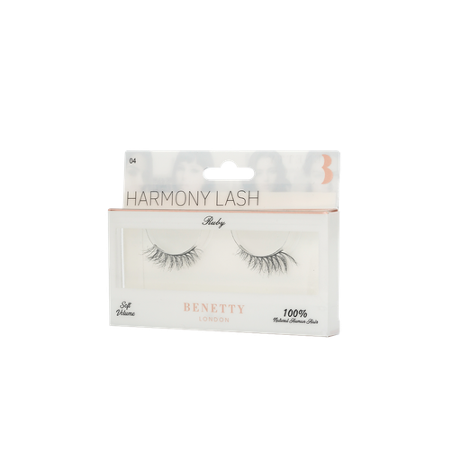 [LA-04] رموش هارموني طبيعية 100%، 04